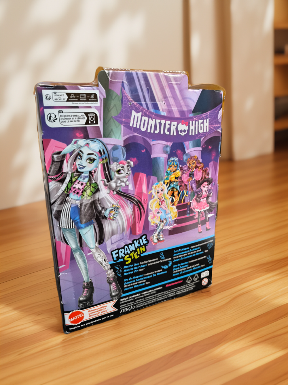 Кукла Monster High — Frankie Stein, арт. HXH73 — коллекционная кукла Monster High, оригинальная кукла для детей