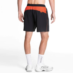 Мужские теннисные шорты NOX Team Shorts Men - Black, Orange