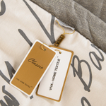 Комплект постельного белья Сатин с Одеялом 100% хлопок 160x80 на резинке OBR174