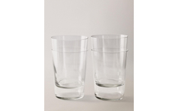Zara Home стакан из стекла, цвет прозрачный, 12.1 см · 6208/561