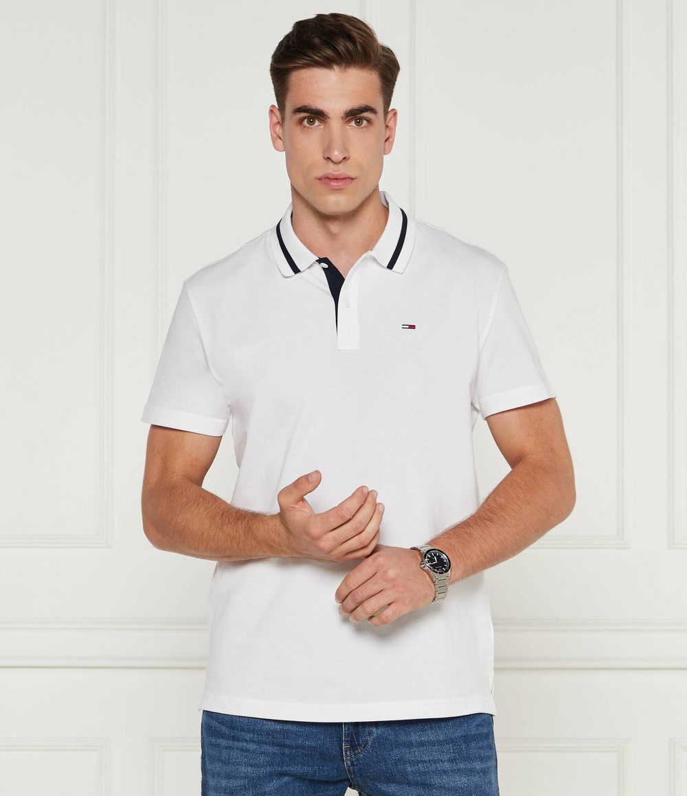 Поло Tommy Jeans - белый(DM0DM20443)