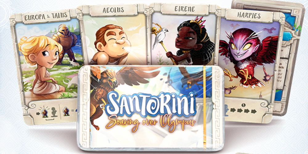 Santorini: Second Edition - Soaring over Mount Olympus God Pack
