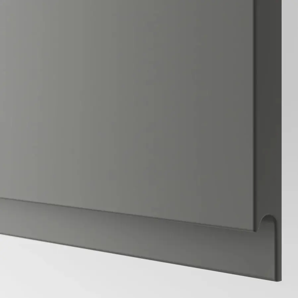 Комбинация для хранения ТВ - IKEA BESTÅ/BESTA, 231x42x240см, темно-серый, БЕСТО ИКЕА