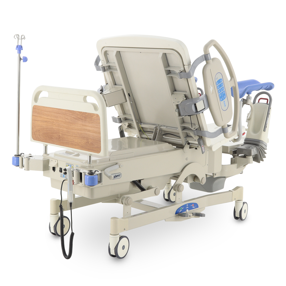 Многофункциональная кровать для родовспоможения XHFJ-1 (МЕ-4019X-01) с расширенной комплектацией и электрическими приводами для комфортных и безопасных родов