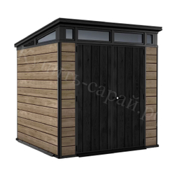 Садовый сарай Keter Signature Pent 7x7 ashwood
