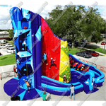 Коммерческий надувной батут-скалодром "Подъем"