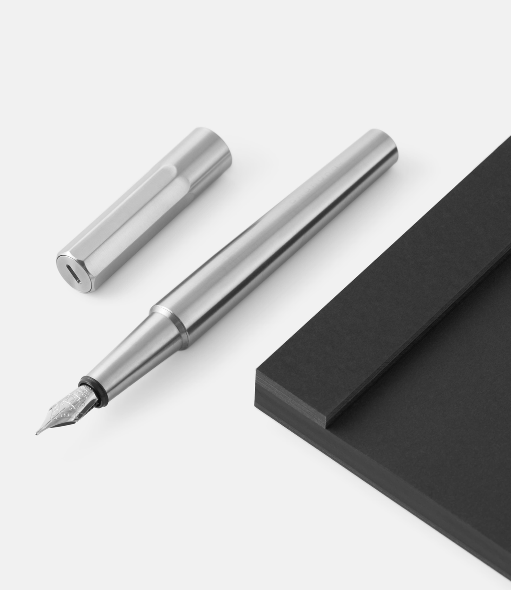 Andhand Method Fountain Pen Stainless Steel — перьевая ручка из нержавеющей стали