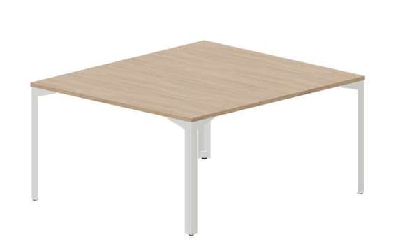 Составной стол на 2 рабочих места 138х156,6х75см, без отверстий