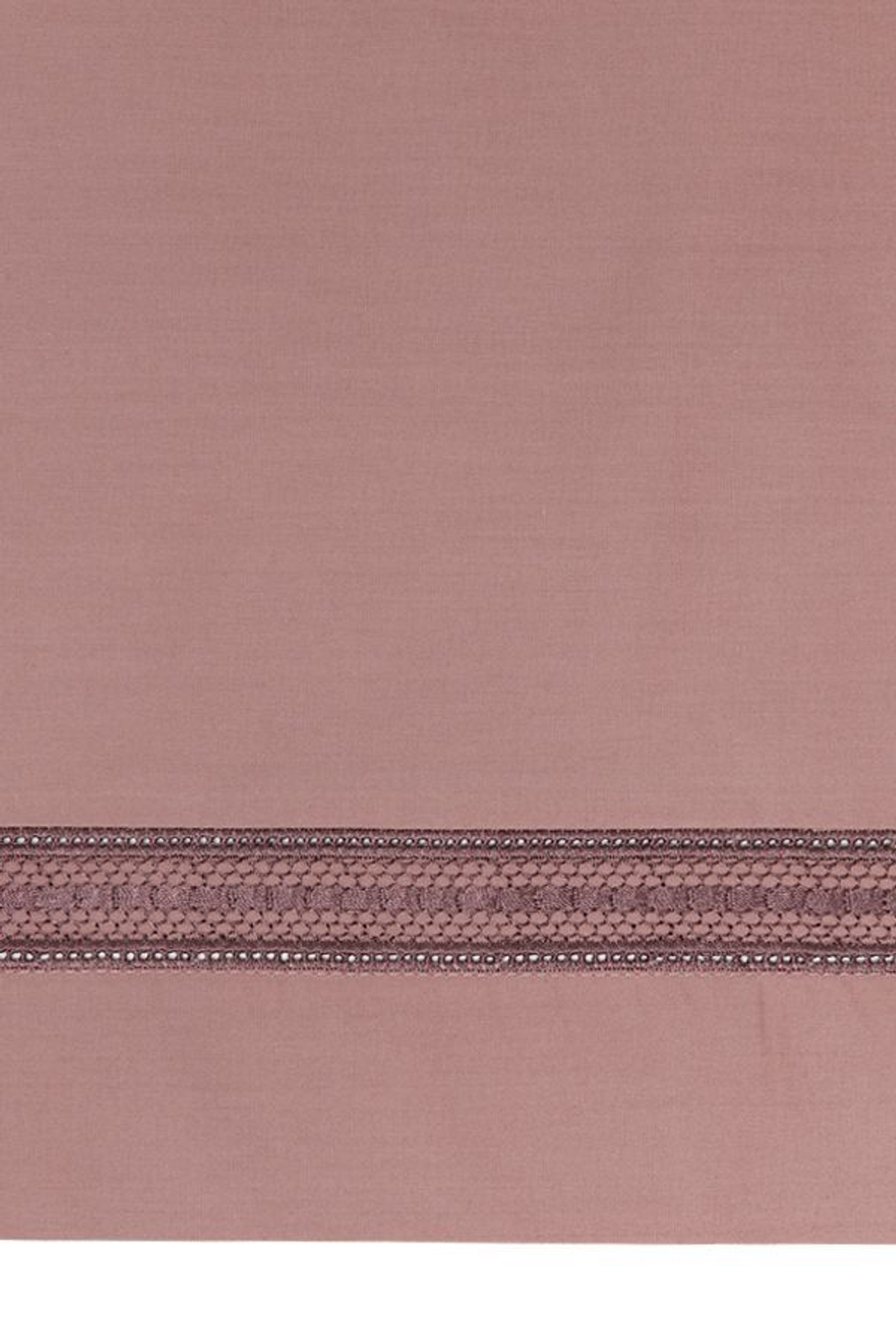 Постельное белье 1.5 спальное Bovi Акцент карминово-розовое Португалия фото