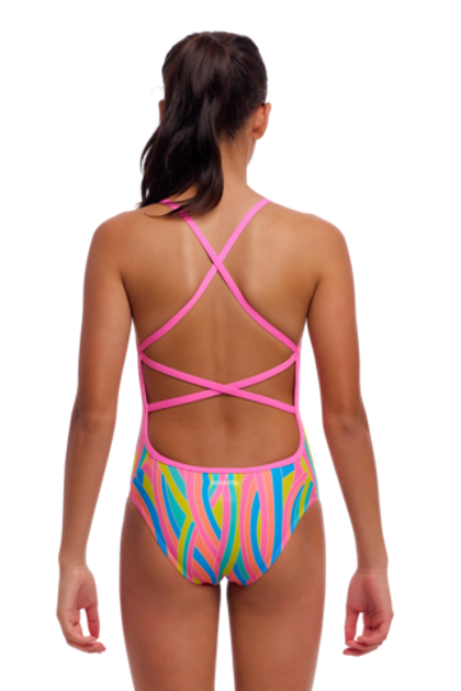 Купальник FUNKITA Girl's Swirly Straws