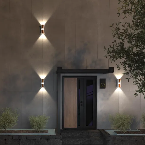 358937 STREET NT22 370 белый/золото Светильник ландшафтный светодиодный IP54 LED 4000К 12W 85-265V CALLE