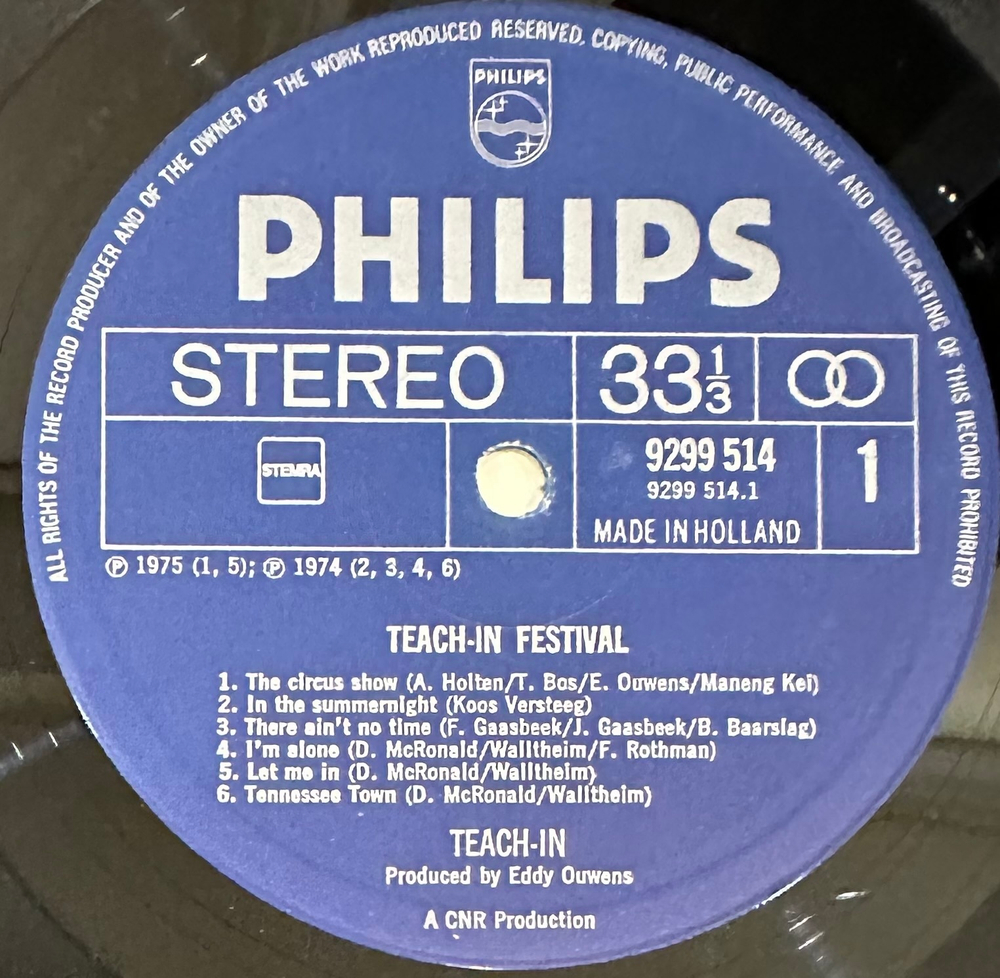 Teach-In - Festival (Голландия 1975г.)