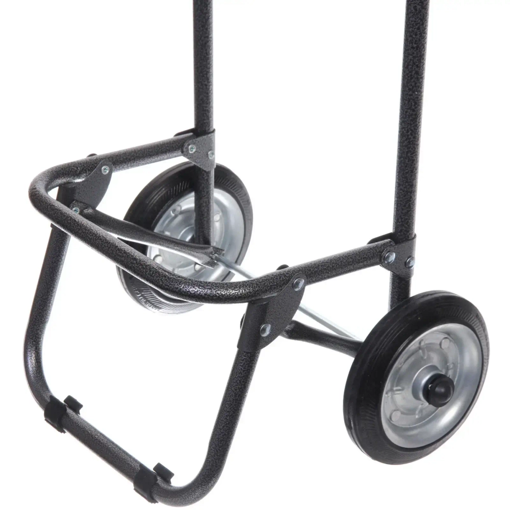 Тележка хозяйственная с сумкой (93*33*26см, колеса 14 см, грузоподъемность до 25 кг) бордовая SYD-007