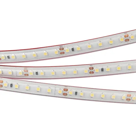 Светодиодная лента RTW 2-5000PS-50m 24V White6000 2x (3528, 120 LED/m, LUX) (Arlight, 9.6 Вт/м, IP67) 024574