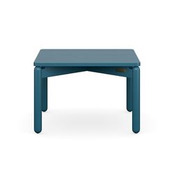 Столик кофейный Saga, 60х60 см, сине-зеленый
