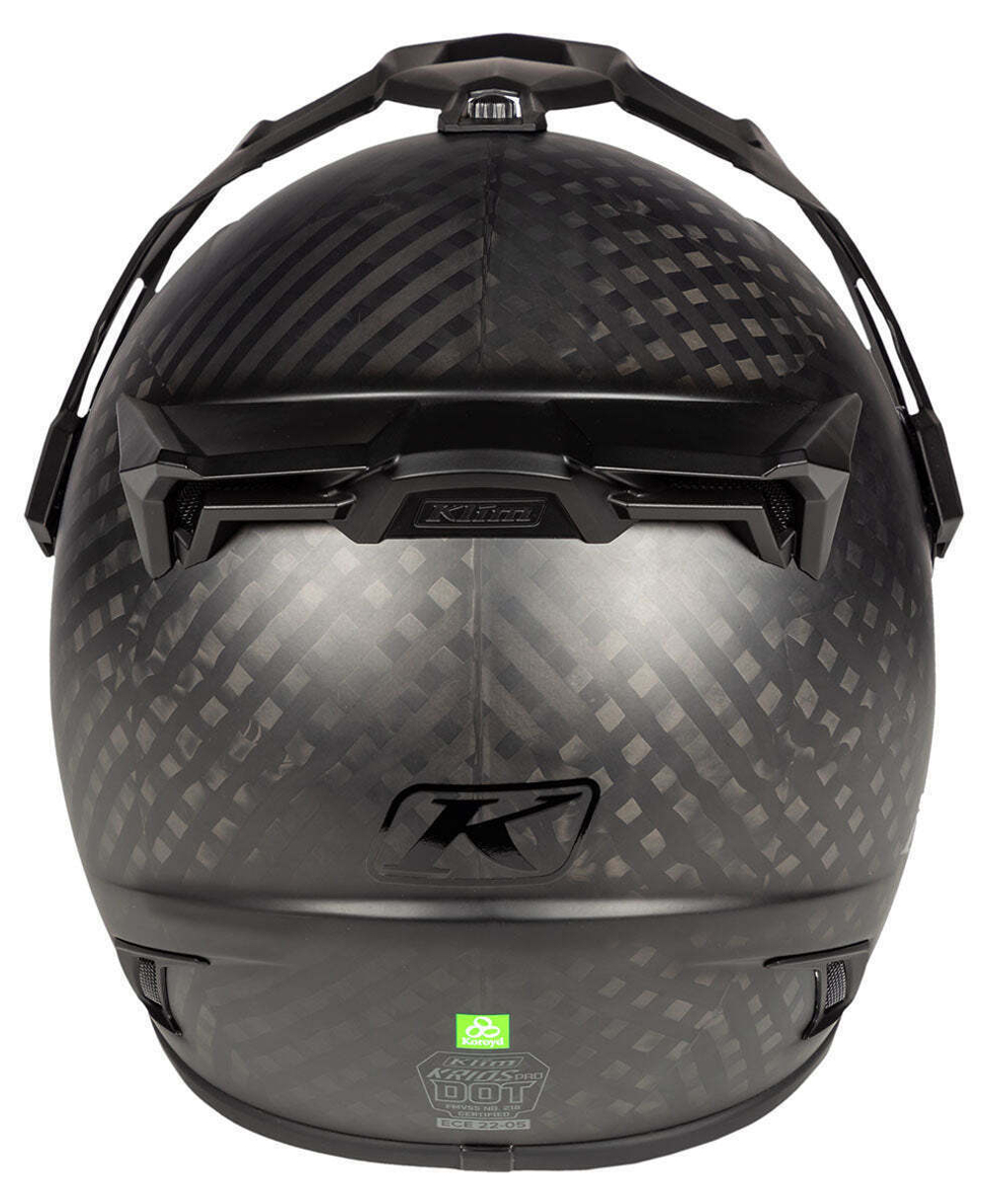 Шлем Klim Krios Pro Mekka Carbon Черный матовый