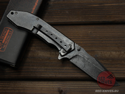 Cкладной нож VN P563 c клинком из стали 420, рукоять Stainless Steel