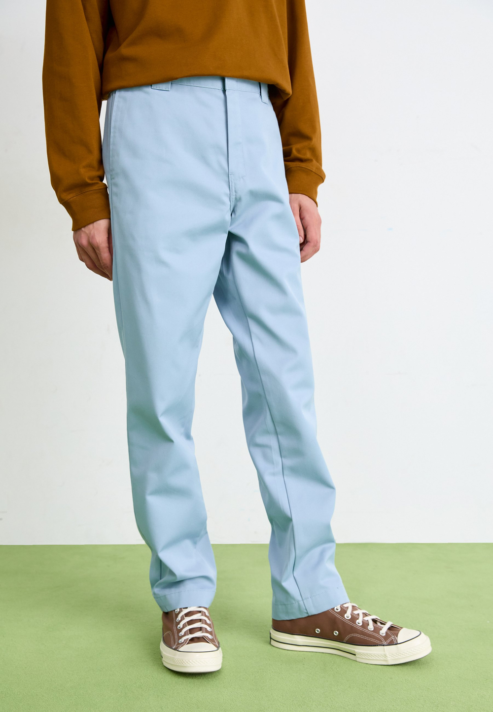 Carhartt WIP Тканевые брюки - Голубой