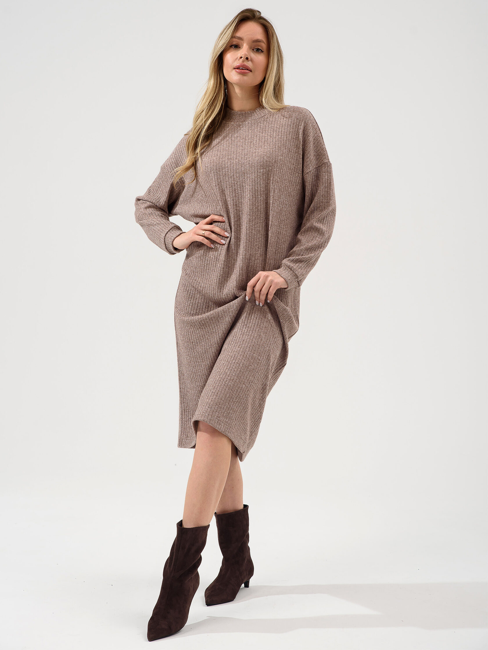 Платье женское "Ангора" (стойка)