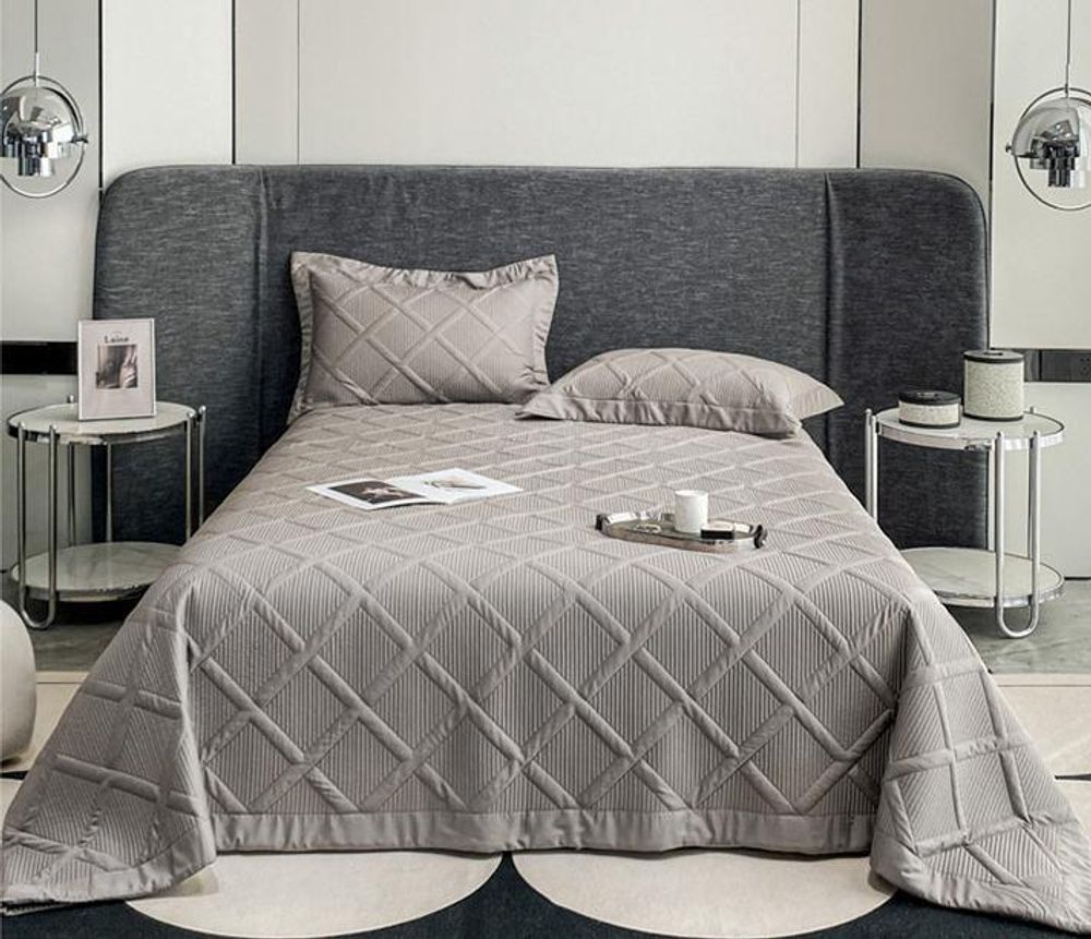ZEPHYR HOME Покрывало 220х240 Тенсель Серый