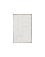 Klis Картина на льне с белым рельефным элементом 60 х 90 см