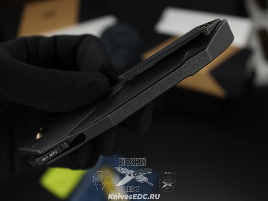 Нож складной WE Knife Solid WE22028-1 сталь клинка CPM-20CV, рукоять титан