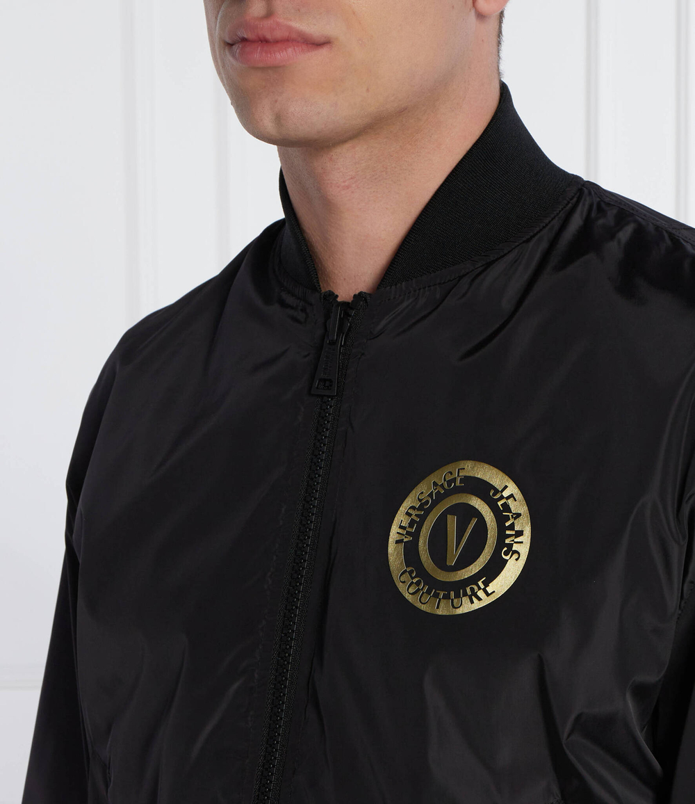 Двухсторонняя куртка бомбер Versace Jeans Couture - черный(76GAS407CQS85)
