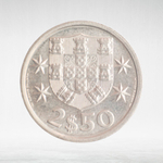 Portugal, 2.50 Escudos, 1985, XF