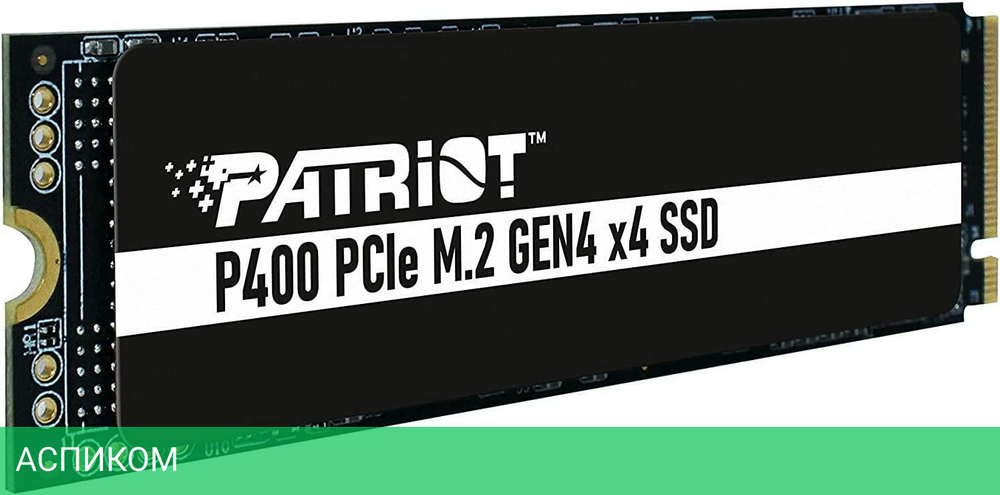 SSD диск Patriot M.2 1.0Tb P400 (P400P1TBM28H)