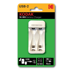 Зарядное устройство для аккумуляторов Kodak C8001B USB [K2AA/AAA]