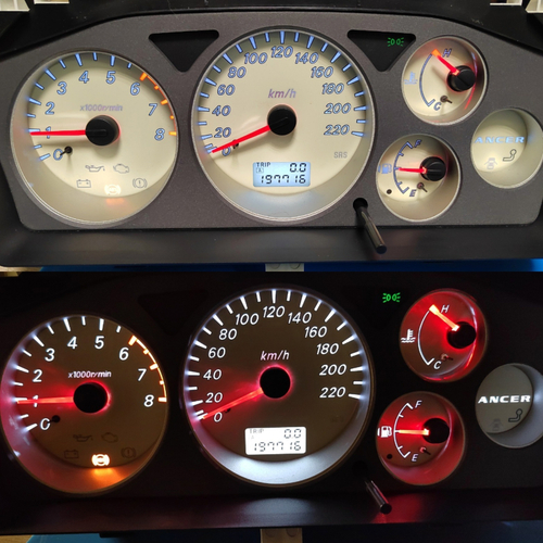 Готовая панель из наличия. Lancer 9 МКПП