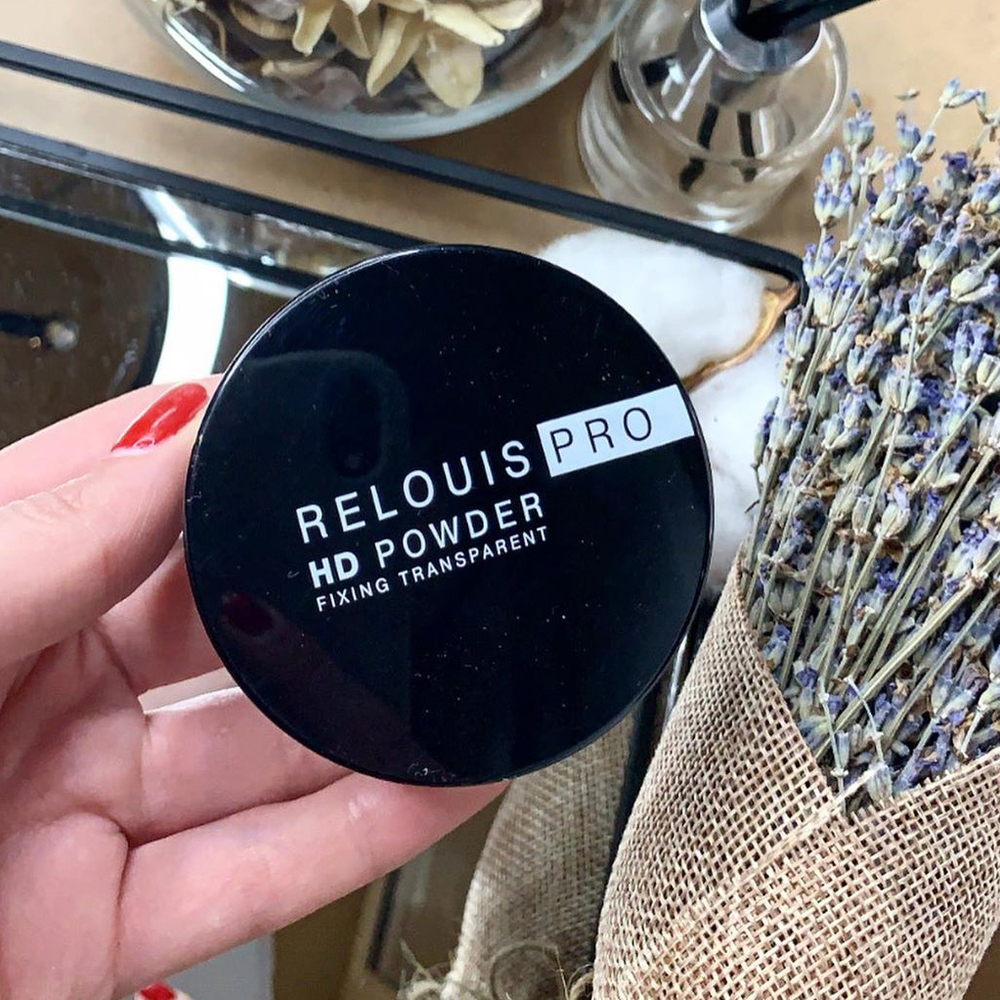 Relouis. Пудра фиксирующая прозрачная HD Powder