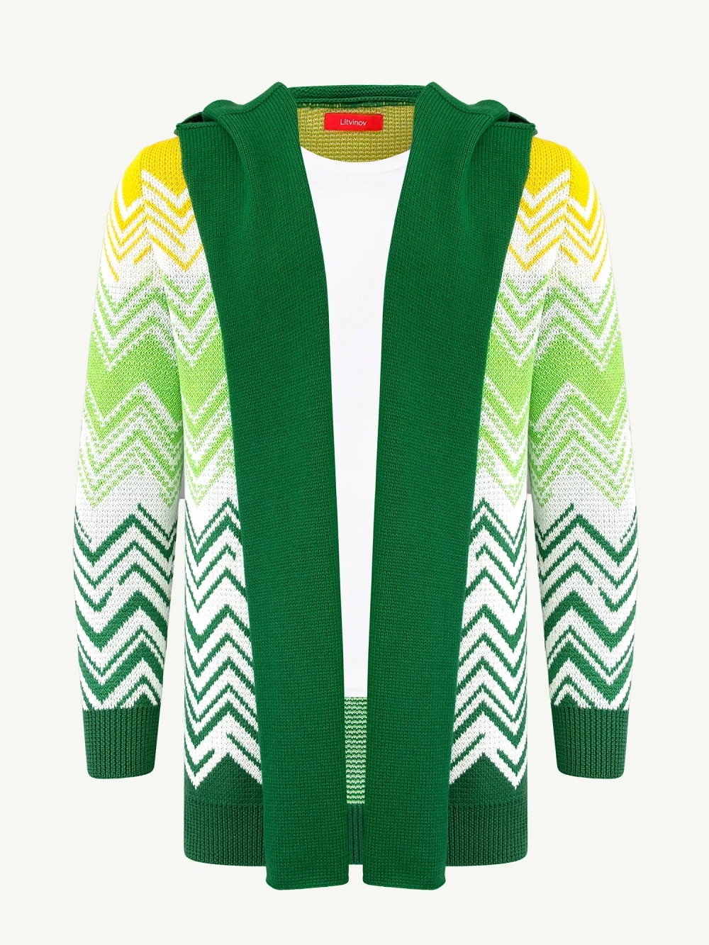 Кардиган с капюшоном