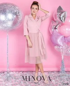 Платье 1124-пудра Minova