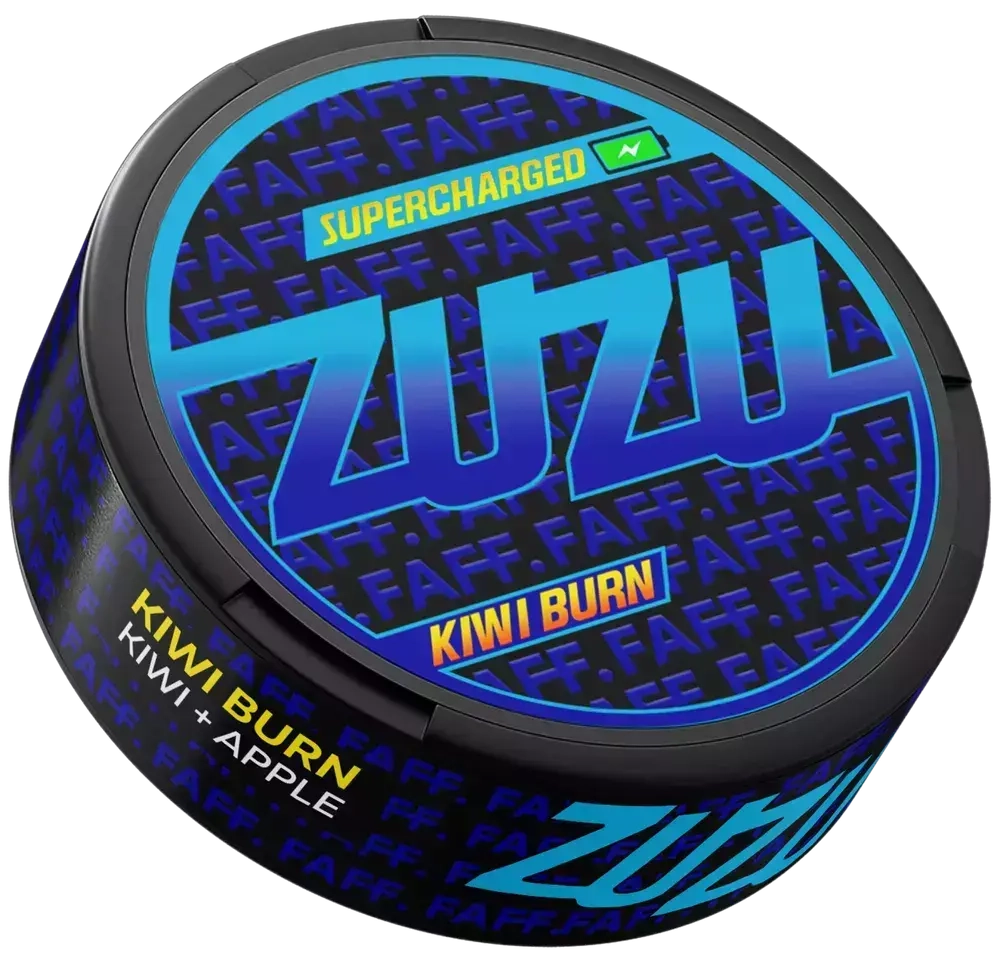ZUZU BY FAFF KIWI BURN (150 МГ) - ЭНЕРГЕТИК, ЯБЛОКО, КИВИ