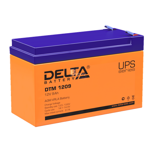 Аккумулятор Delta DTM 1209 (AGM)