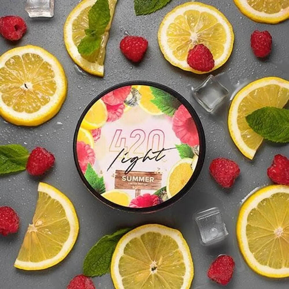 420 Light Line - Ice lemon Rasberry(100g)