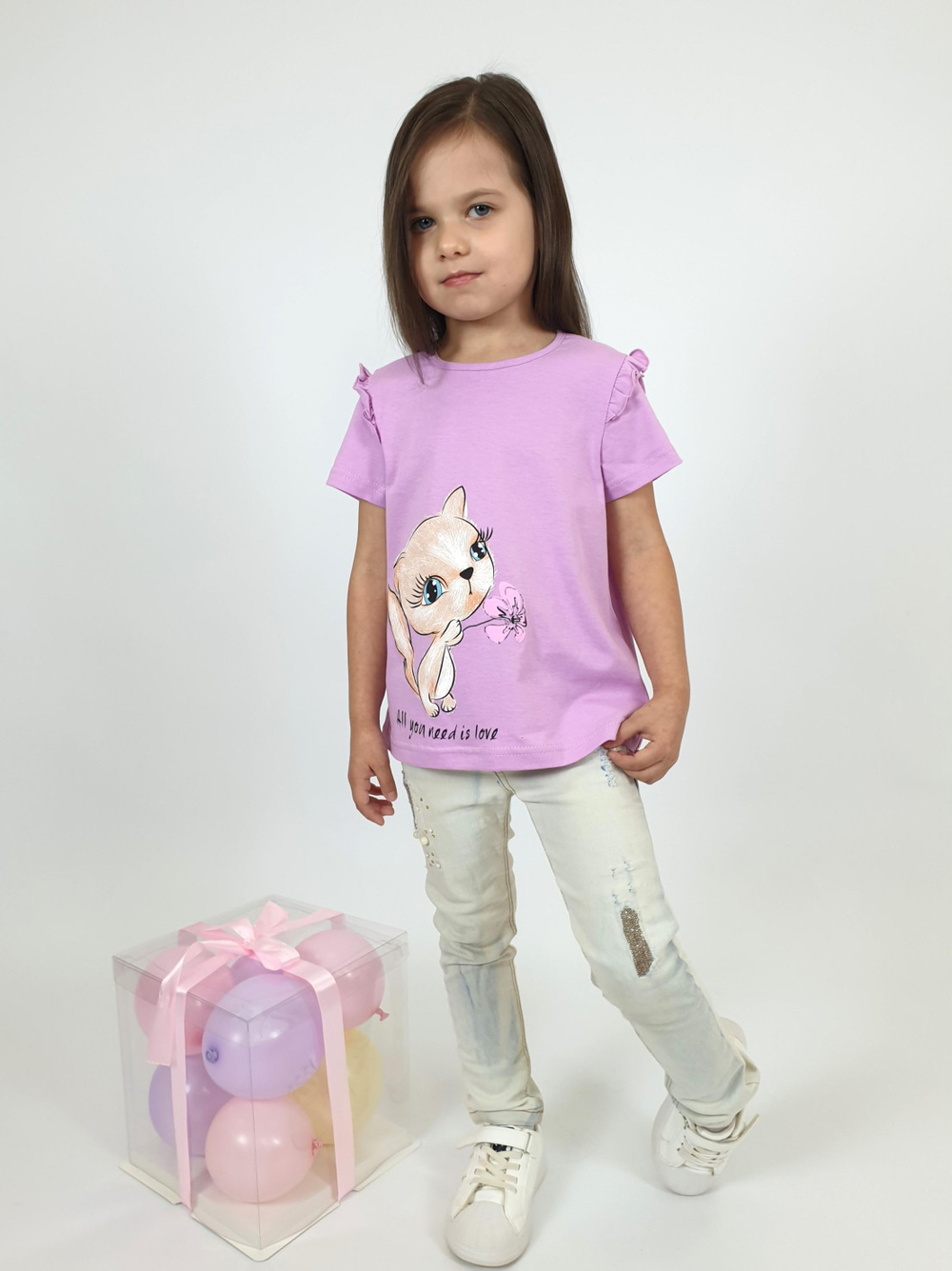 3-42-6 Футболка для девочки