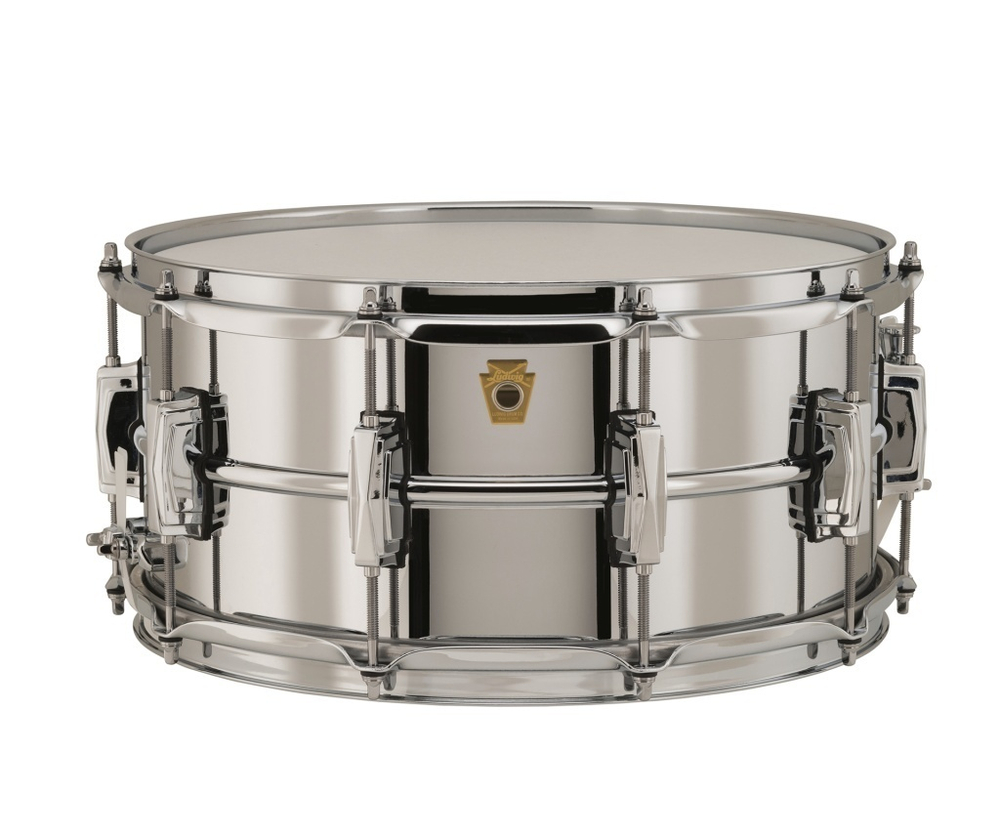 LB402B Chrome over Brass Supraphonic Малый барабан 14" х 6.5", Ludwig