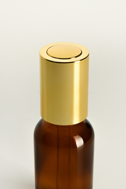 Пипетка с кнопкой 18/410 золотая глянцевая