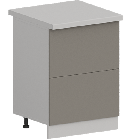 Кухня Модуль ШН2Я 600 Вотан / Теплый серый