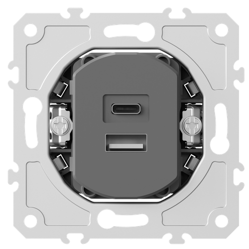 USB зарядное устройство, 12Вт тип A, С , серия DB