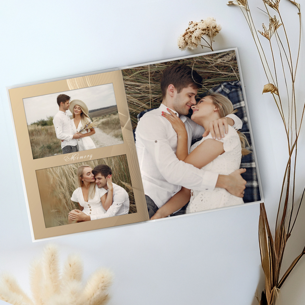 PSD-Шаблон фотокниги "Waves"