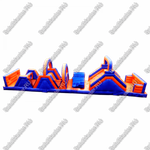 Надувная полоса препятствий "Веселый забег" 15*3*4 м