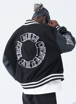 Бомбер HARSHandCRUEL "The New Century Back Logo" Varsity Jacket
