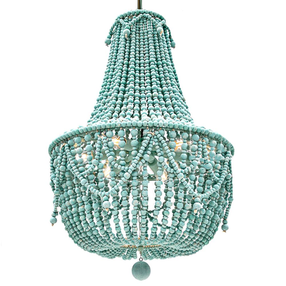 Подвесная Люстра Chanteuse Chandelier Turquoise By Imperiumloft
