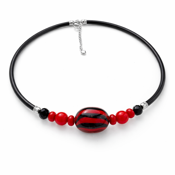 Колье из муранского стекла