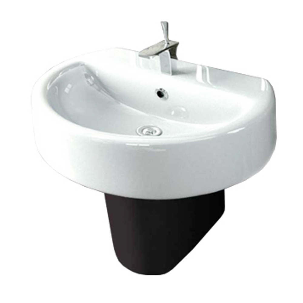 ПОЛУПЬЕДЕСТАЛ SANITA LUXE BEST COLOR BLACK