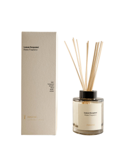 Zara Home Аромадиффузор Lemon Bergamot 200 мл, тростниковые палочки микадо, аромат свежий цитрусовый, Горчичный