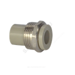 Штуцер PP-R комбинированный серый Дн 20х3/4" НР VALFEX 10137120Г